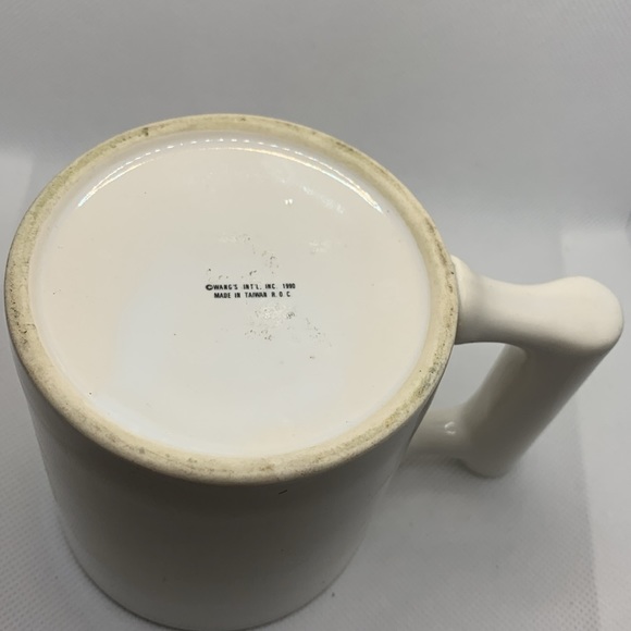 Vintage COPY CATS MUG W PENCIL PEN HOLDER IN HANDLED UP - Picture 3 of 5